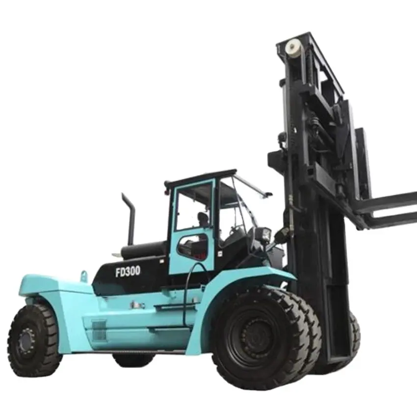 Cina Forklift produsen Diesel Folklifter 25 Ton 30 Ton Forklift tugas berat dengan CE