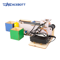 Kit de brazo de Robot educativo de fábrica inteligente ESP32 STEM para Arduino Compatible con Escuela, solución de hogar inteligente, Kits educativos de programación