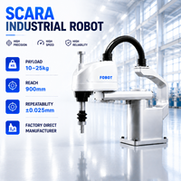 Robot Industrial SCARA de 4 Ejes FOBOT Mb25sc-900, Carga Útil de 25 kg, Alcance de 900 mm, Integración SI, Control PLC para Robot de Clasificación de Trabajo Pesado