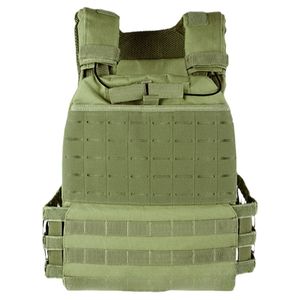 Chaleco Táctico ACU Molle Resistente para Hombre, Chaleco con Peso Corporal de Liberación Rápida con Bolsa de Gimnasio para Entrenamiento al Aire Libre - Product Image 1