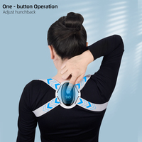 Wochuan Affichage LED Rappel de vibration intelligent Orthèse réglable du haut du dos Correcteur de posture intelligent pour hommes et femmes