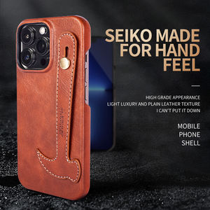 Étui en cuir PU avec Bracelet de support pour téléphone portable, coque pour Iphone 12, 13, 14 Pro Max - Product Image 3