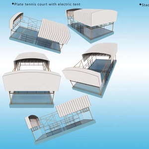 غطاء ملعب بادل مقاوم للماء، هيكل سقف وخيمة |   تصميم احترافي للبادل البانورامي - Product Image 6
