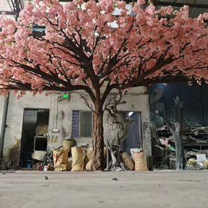 شجرة زهر الكرز الوردية الكبيرة عالية الجودة لديكور الزفاف - Product Image 1