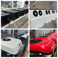 Sistemi di climatizzazione OEM per camper 12V, condizionatori da tetto per auto, furgoni, camper, raffreddatore elettrico da parcheggio 24V