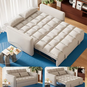 Canapé-lit <span class=keywords><strong>futon</strong></span> en gros, convertible, confortable, chambre à coucher, salon, lit de jour, fauteuil en velours, canapé-lit pliable, deux places - Product Image 5