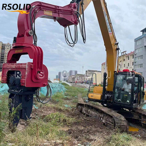 Rsoliddiese VH250 BY-VH250, Martillo Vibratorio Hidráulico para Excavadoras SY205 SY215, Accesorio para Hincado de Pilotes de Acero - Product Image 3