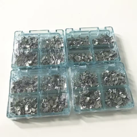 VENTES FLASH : Supports orthodontiques métalliques Roth standard dentaires, adhésibles