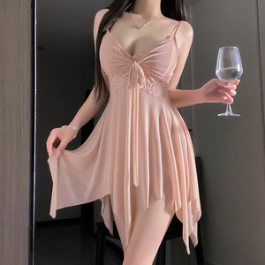 <span class=keywords><strong>Da</strong></span> donna Sexy in pizzo Babydoll Lingerie scollo a V Chemise <span class=keywords><strong>con</strong></span> <span class=keywords><strong>spalline</strong></span> in rete Mini abito <span class=keywords><strong>da</strong></span> <span class=keywords><strong>notte</strong></span> per san valentino - Product Image 1