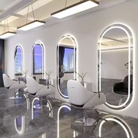 Miroir Mural Complet avec Lumières LED, Long et Incassable, Fourniture Directe Usine