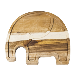 Juego de 5 Platos de Madera Ecológicos de 9 Pulgadas, Estilo Americano, para Guardar Nueces, Frutas y Pasteles, Vajilla para Cocina y Fiestas - Product Image 1