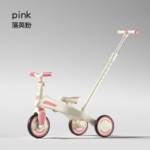 La más nueva bicicleta de equilibrio multifunción 5 en 1 para niños pequeños, bicicleta triciclo para niños <span class=keywords><strong>con</strong></span> barra de empuje y <span class=keywords><strong>toldo</strong></span> - Product Image 3
