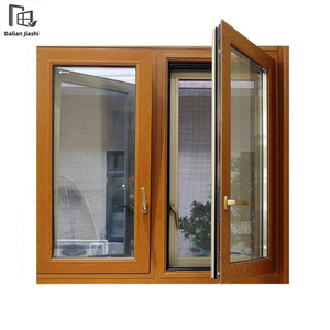 <span class=keywords><strong>Ventanas</strong></span> abatibles de <span class=keywords><strong>madera</strong></span> revestidas de aluminio <span class=keywords><strong>Ventanas</strong></span> de inclinación y giro Impacto de huracán <span class=keywords><strong>Ventanas</strong></span> de <span class=keywords><strong>madera</strong></span> de aluminio a prueba de calor doble templado - Product Image 1