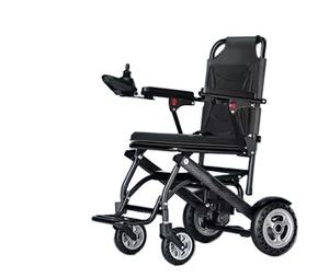 Silla de ruedas eléctrica ligera de 9,8 KG, silla de ruedas eléctrica con batería de litio de 6A para ancianos discapacitados para viajes en avión, andador enrollador - Product Image 3