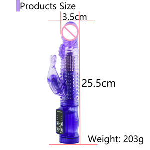 Mainan Seks Getar Jelly Lembut Multi Kecepatan Dildo <span class=keywords><strong>Vibrator</strong></span> Pemijat Titik G <span class=keywords><strong>RAMPANT</strong></span> <span class=keywords><strong>RABBIT</strong></span> <span class=keywords><strong>Vibrator</strong></span> Mainan Seks untuk Wanita Pria - Product Image 2