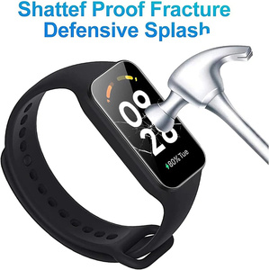 Protector de Pantalla de Vidrio Templado Curvo 3D PMMA Suave Aibangjia para Reloj Inteligente <span class=keywords><strong>Redmi</strong></span> Band 3 - Product Image 4