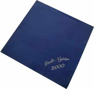 40 * 40厘米彩色鸡尾酒餐巾饮料午餐餐巾各种颜色派对餐巾，