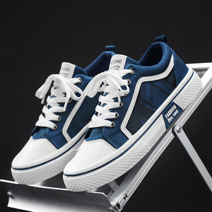 Zapatillas de Lona para Hombre, Talla Grande, Transpirables, Casuales, Combinables con Todo, Ligeras, Cómodas, con Cierre de Calcetín, para Verano y Otoño - Product Image 4