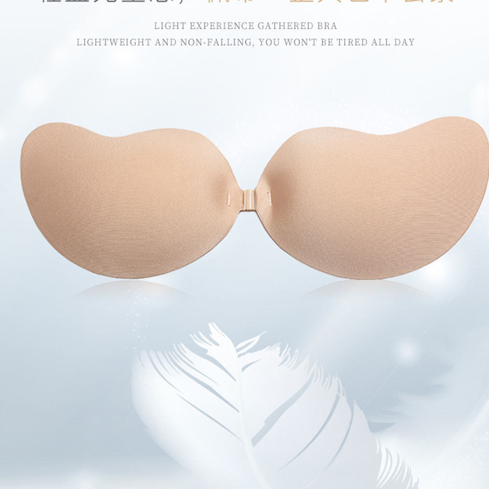 Espalda Descubierta Brasier De Tirantes Transparentes Sujetador