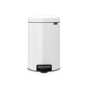 Pattumiera Newicon 12 L Bianca con Pedale - Product Image 1