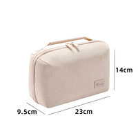 2024 personnalisé RPET tissu étanche Portable suspendu numérique électronique USB câble accessoires étui sac de rangement organisateur de voyage