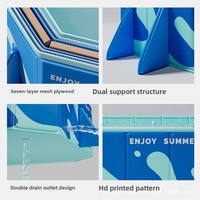 Aufblasbarer Kinder-Swimmingpool für den Heimgebrauch, faltbar, aus PVC, großer Rahmen, für draußen, Familien-Baby-Wasserspielbecken, Jiangsu Modell BLMB160