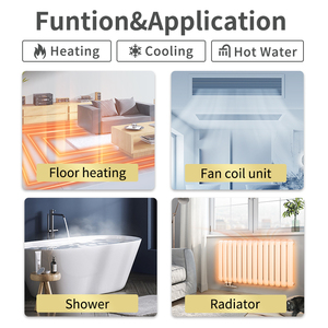 Poland Heating R32 Air Source <b>Heaters</b> for Winter Home High Cop OEM 10kw 16KW 20KW EVI to Water Heat Pump Pompa Ciepla - Product Image 3