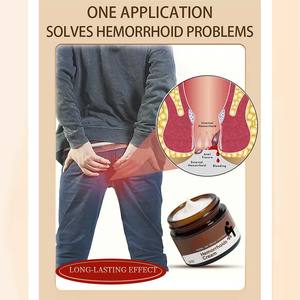 Creme para Remoção de Hemorroidas com Extrato Herbal Natural OEM/ODM com Fruto de Sophora Japonica para Alívio de Inchaço Anal, Sangramento e Anti-Coceira - Product Image 3