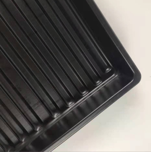 Barquettes en plastique pour micro-légumes, extra résistantes, peu profondes, pour la germination des graines, 1020 barquettes de germination avec trous, pour l'herbe de blé - Product Image 5