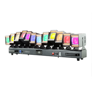 Novedad: Barra de Luces LED Móvil 12x60W RGBW 4 en 1 con Efecto Beam, Wash, Zoom y Matriz para Escenario, Barra LED Wave con Luz Auxiliar - Product Image 6