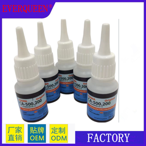 Colle universelle COSMA CA-500.200 502 colle cyanoacrylate adhésif pour chaussures cuir caoutchouc plastique - Product Image 6