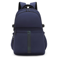 Sac à dos étudiant multifonctionnel grande capacité en nylon imperméable pour adolescents et hommes