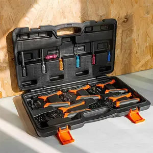 Hand Crimping Tool Crimper Pliers Kit With 1200 PCS Insulated Terminal Blocks Wire Ferrules Box