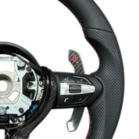 Volant de voiture en cuir et fibre de carbone véritable m Performance pour BMW F10 F20 F22 F30 F40 M3 M4 M5 E90 Series
