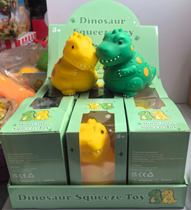 Jumbo Squishy 18cm, Jouet anti-stress et Fidget Toys en TPR, best-seller, en forme d'Animaux et Insectes (Papillon, Scarabée, Dinosaure, Grenouille), jouet de simulation à pincer - Product Image 5
