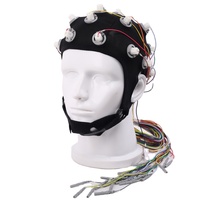 Électrodes Gelfree EEG Cap Interface cerveau-ordinateur (BCI) Compatible avec les appareils Brainmaster et Cadwell