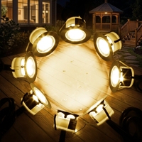 Lampe d'escalier LED à changement de couleur, taille populaire Dia.45mm, éclairage de terrasse extérieur SC-B109C