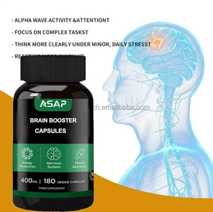 Capsule de rappel de cerveau naturel Supplément de cerveau Capsule de rappel de cerveau de bonne mémoire - Product Image 2