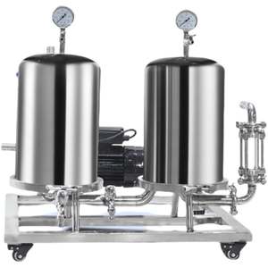 Machine de purification automatique à double filtre à cartouche en acier inoxydable pour whisky, vin blanc, parfum et liqueurs, pour la maison - Product Image 5