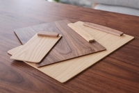 Carpeta de archivos magnética vintage al por mayor, carpeta de menú de mesa, Portapapeles de madera personalizado con soporte extraíble para restaurante