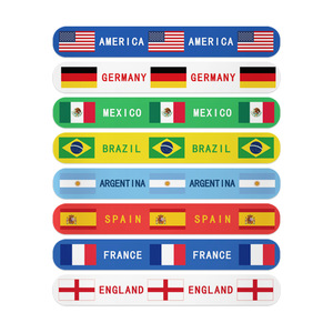 צמידי סנאפ 2026 ארצות הברית-קנדה-מקסיקו כדורגל למוצרים צמידי סנאפ לילדים צמידי יד דגל לאומי פריטי חגיגה - Product Image 4