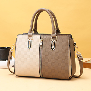 Nuevo Bolso de Mano para Mujer a la Moda con Combinación de Colores, Estilo Europeo y Estadounidense, Gran Capacidad, Bolso Bandolera de un Solo Hombro - Product Image 3