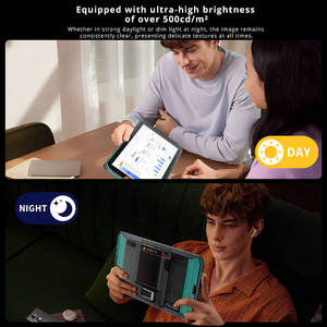 2025 Tablette robuste IP66 Android 13 Tablette industrielle 9000mAh Tablette étanche 4 Go + 64 Go pour les travaux de construction de fabrication - Product Image 6
