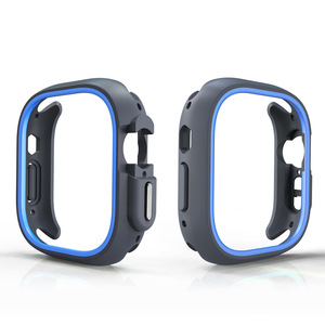 Funda protectora de TPU para <span class=keywords><strong>Apple</strong></span> <span class=keywords><strong>Watch</strong></span> Ultra 2 49mm 44mm 45mm 41mm parachoques de silicona para IWatch Series 9 8 7 <span class=keywords><strong>6</strong></span> <span class=keywords><strong>SE</strong></span> 5 4 - Product Image 4