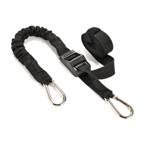 Đa mục đích điều chỉnh đàn hồi Bungee Dây đeo với an toàn 25mm Cam khóa khóa và Carabiner móc - Product Image 4