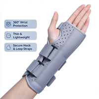 Attelle orthopédique de soutien pour poignet et main, multi-sangles, respirante et légère, pour le syndrome du canal carpien