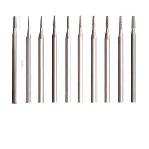 Fraise de micro-gravure en acier au tungstène allié, fraise électrique, aiguille dentée oblique pour machine dentaire, pour graveurs à fil pour le bois - Product Image 1