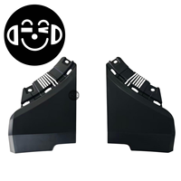 AFTATPT pour panneau de garniture latérale de pare-chocs avant de haute qualité F26-2803512, ajustement parfait pour Jetour T2 (Traveler) 2023