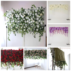 <span class=keywords><strong>Arche</strong></span> de fond en tissu mural rose et plante verte artificielle Spring Edition avec une occasion de Pâques Source d'usine directe - Product Image 6