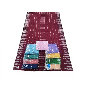Wholesale Women Polyester Voile <b>Silver</b> Metallic Embroidered Floral Long Shawl Lightweight Breathable <b>Scarf</b> Wrap OEM ODM Custom - Product Image 2